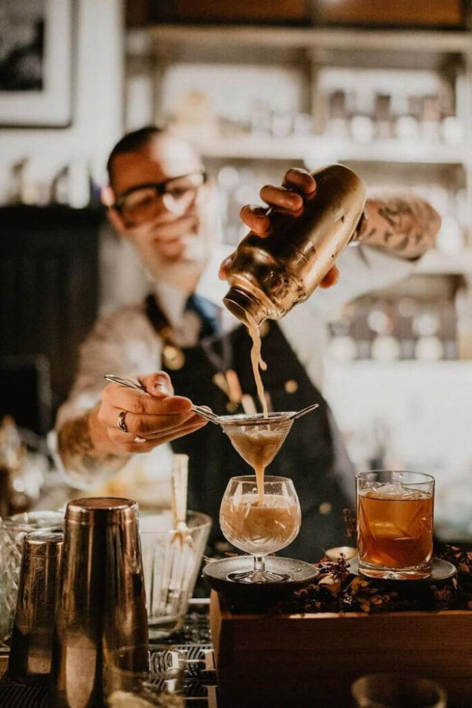 Modern whisky-based cocktail by Coconut and Cashew